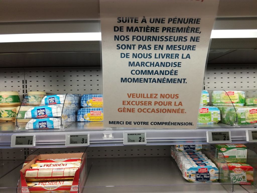 Conjoncture Laiti Re Vers Une P Nurie De Beurre Pourquoi Fdsea